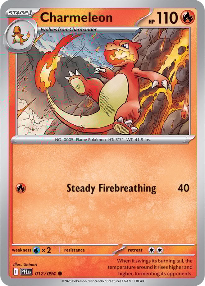 Charmeleon (012/094) Common
