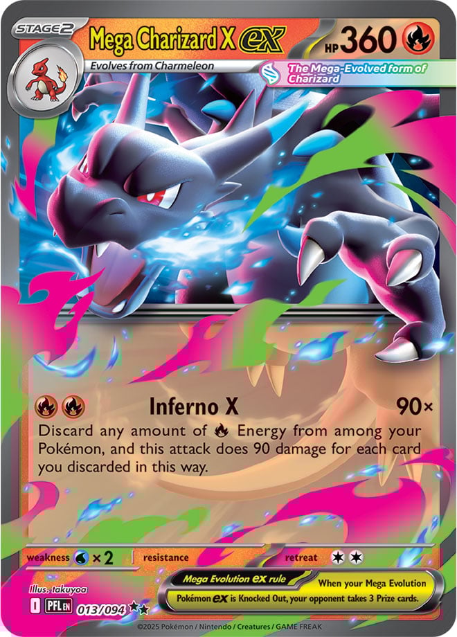 Mega Charizard X ex (013/094) Double Rare