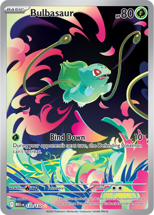 Bulbasaur (133/132) Illustration Rare