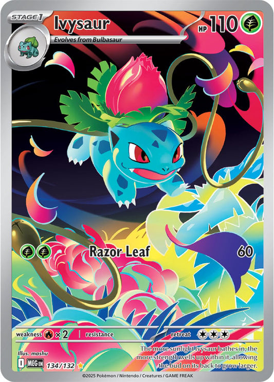 Ivysaur (134/132) Illustration Rare