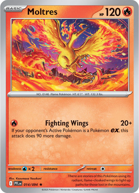 Moltres (014/094) Rare Holo Foil