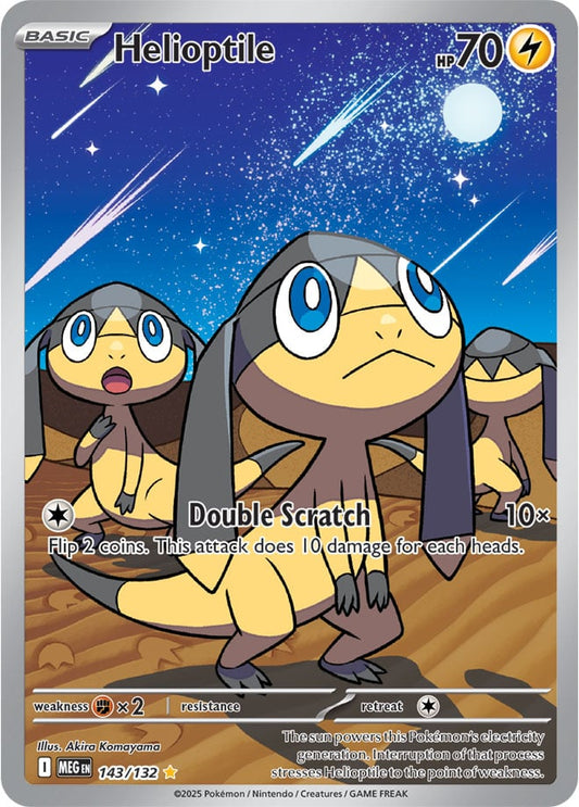 Helioptile (143/132) Illustration Rare