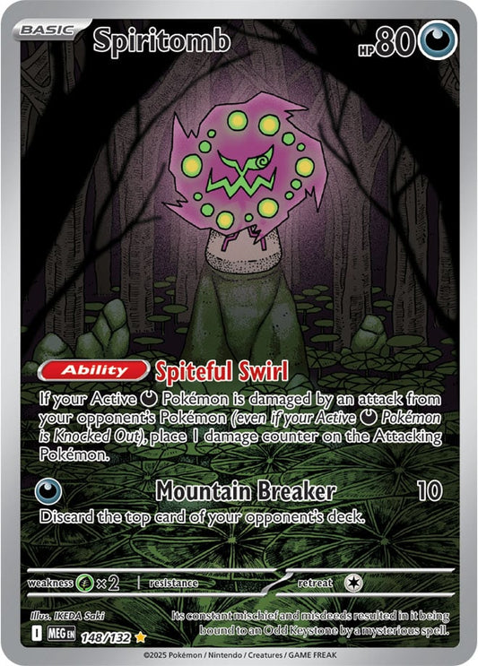 Spiritomb (148/132) Illustration Rare