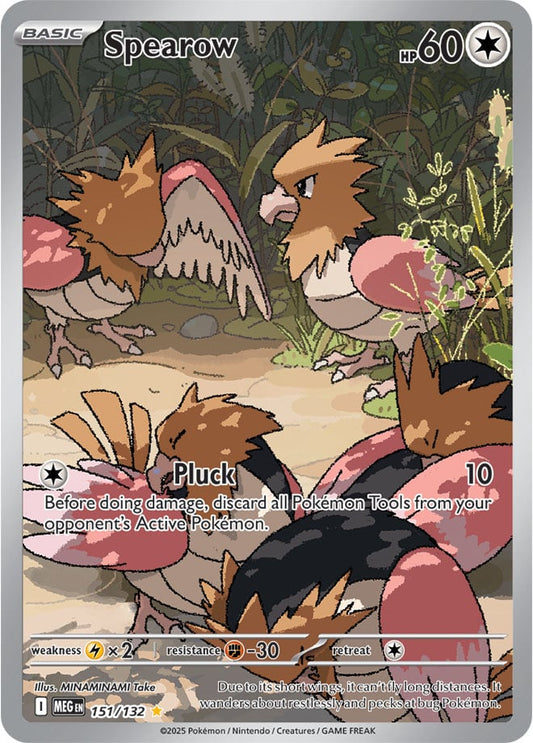 Spearow (151/132) Illustration Rare