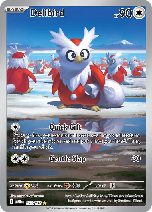 Delibird (152/132) Illustration Rare