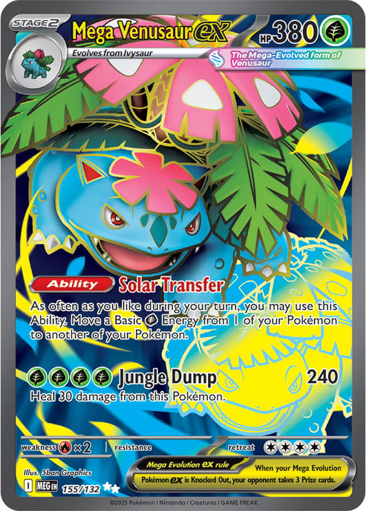 Mega Venusaur ex (155/132) Ultra Rare