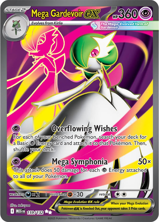 Mega Gardevoir ex (159/132) Ultra Rare