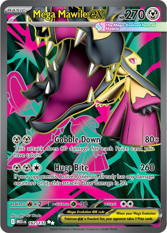 Mega Mawhile ex (162/132) Ultra Rare