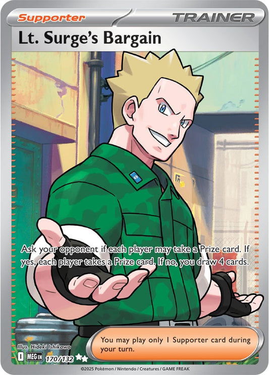 Lt. Surge's Bargain (170/132) Ultra Rare