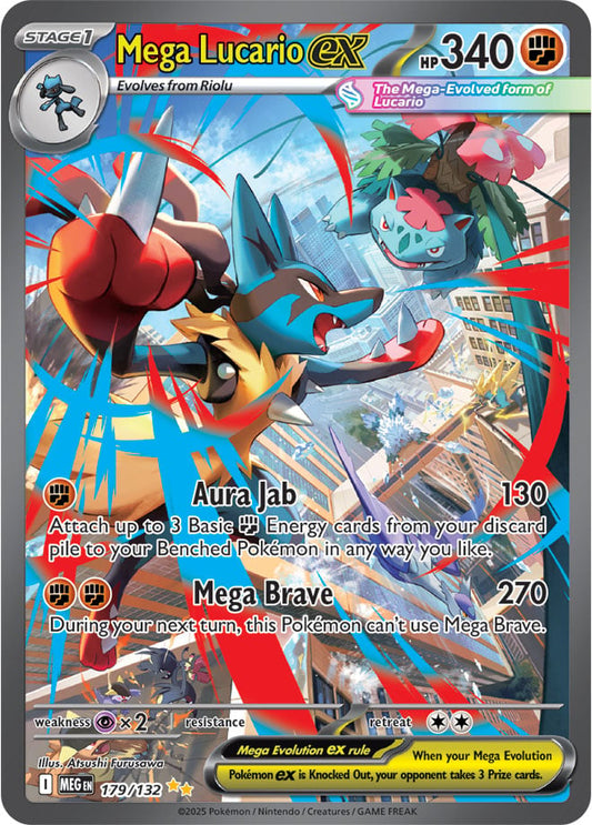 Mega Lucario ex (179/132) SIR