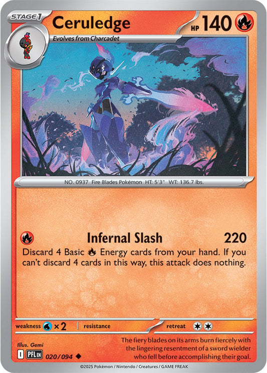 Ceruledge (020/094) Reverse Holo