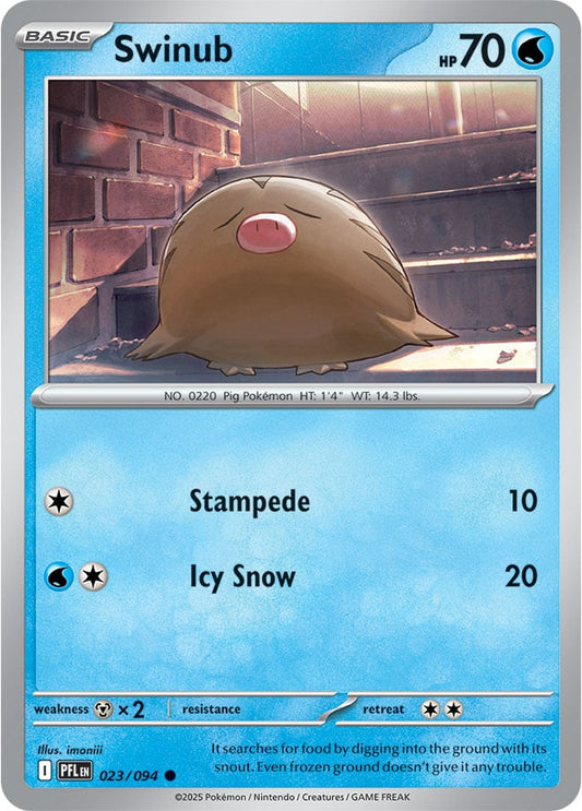Swinub (023/094) Reverse Holo