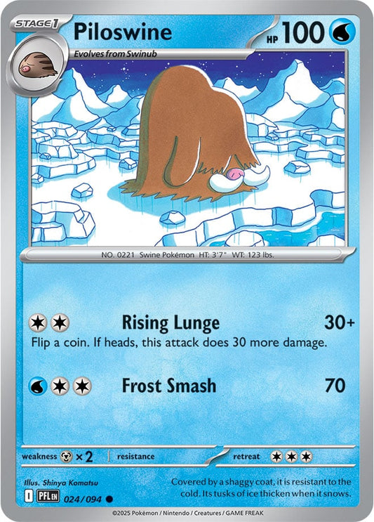 Piloswine (024/094) Reverse Holo