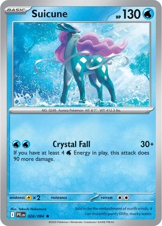 Suicune (026/094) Rare Holo Foil