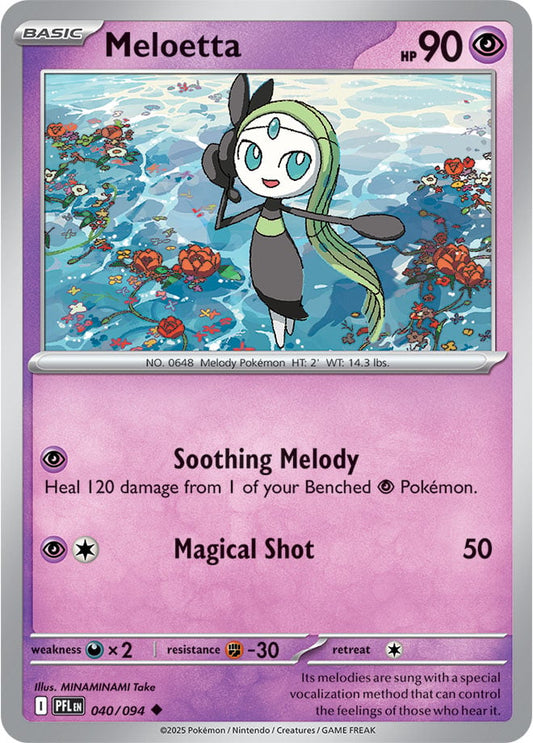 Meloetta (040/094) Reverse Holo