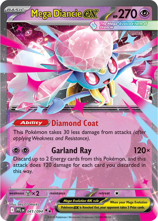 Mega Diancie ex (041/094) Double Rare