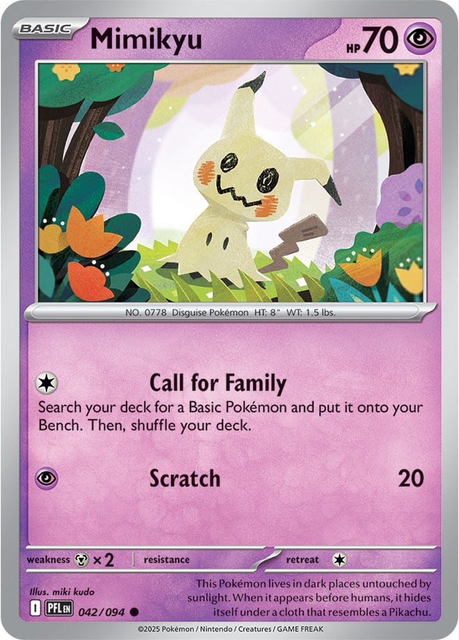 Mimikyu (042/094) Reverse Holo
