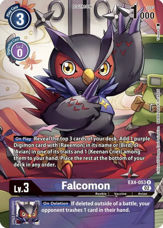 Falcomon (EX4-053) Alternative Art
