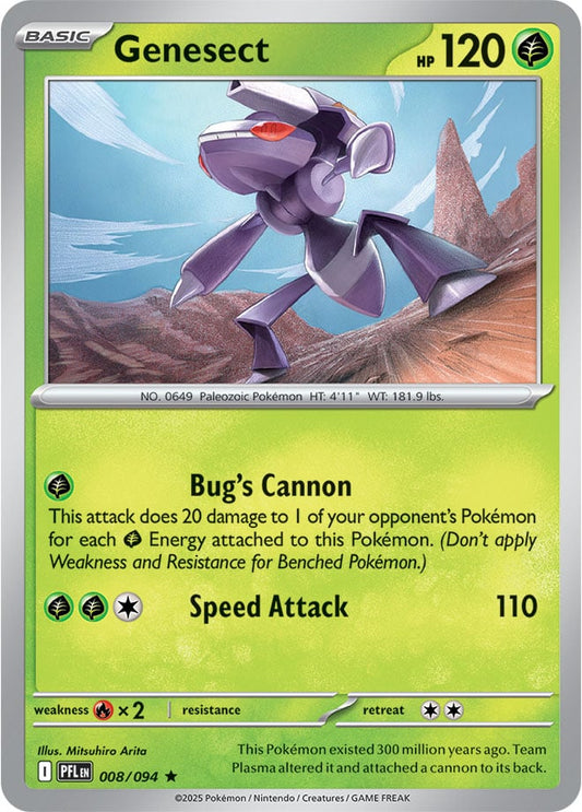 Genesect (008/094) Reverse Holo