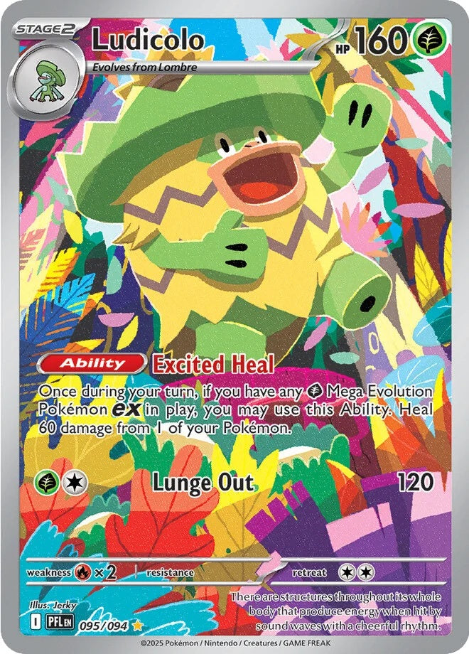 Ludicolo (095/094) Illustration Rare