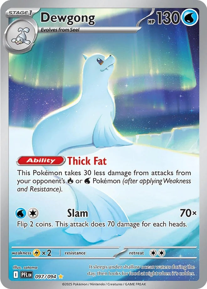 Dewgong (097/094) Illustration Rare