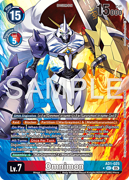 Omnimon (AD1-025) Alternative Art