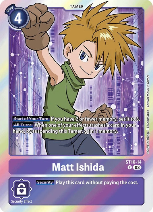 Matt Ishida ST16-14 Rare