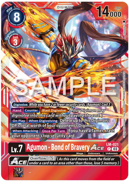 Agumon - Bond of Bravery ACE (LM-021) Special Limited Set