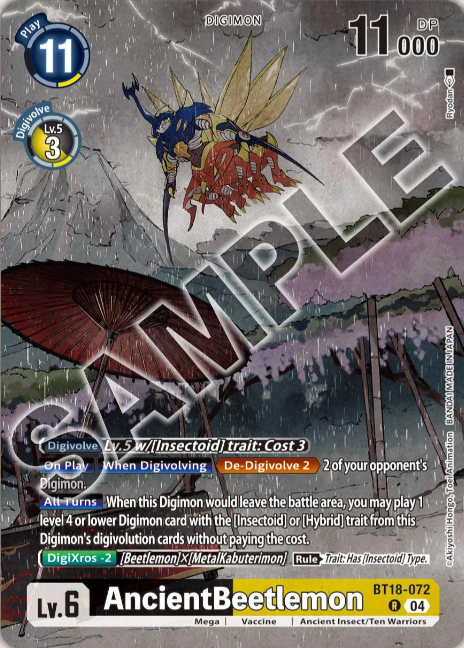 AncientBeetlemon (BT18-072) Tamer's Selection Box ver. Championship 2024