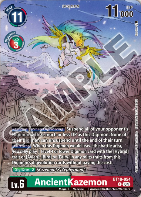 AncientKazemon (BT18-054) Tamer's Selection Box ver. Championship 2024
