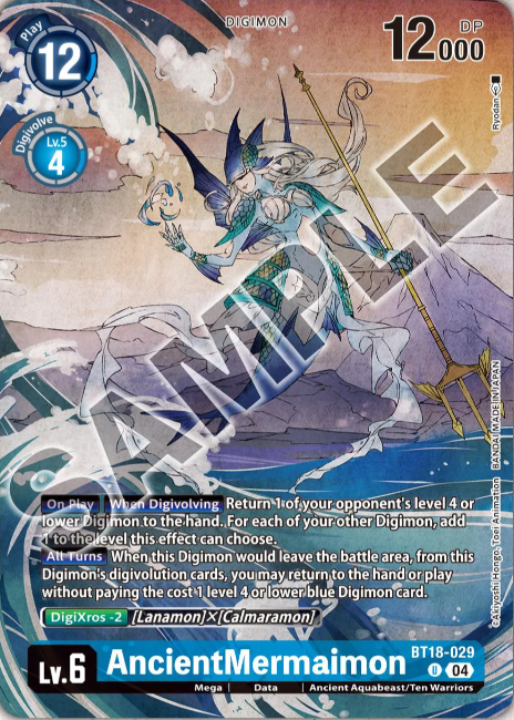 AncientMermaimon (BT18-029) Tamer's Selection Box ver. Championship 2024