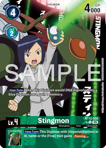 Stingmon (BT12-050) Digimon Generation [AD01]
