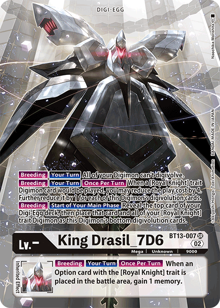 King Drasil_7D6 (BT13-007) Alternative Art