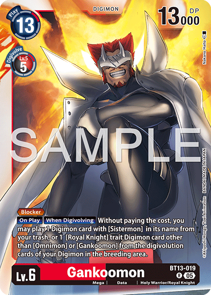 Gankoomon (BT13-019) Digimon Generation [AD01]