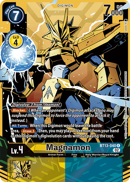 Magnamon (BT13-040) Alternative Art