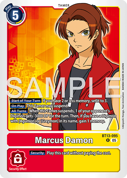Marcus Damon (BT13-095) Digimon Generation [AD01]
