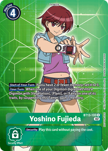 Yoshino Fujieda (BT13-100) Box Topper