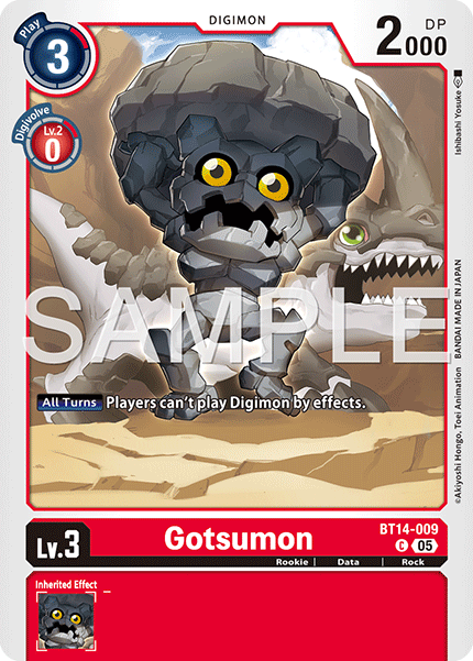 Gotsumon (BT14-009) Digimon Generation [AD01]
