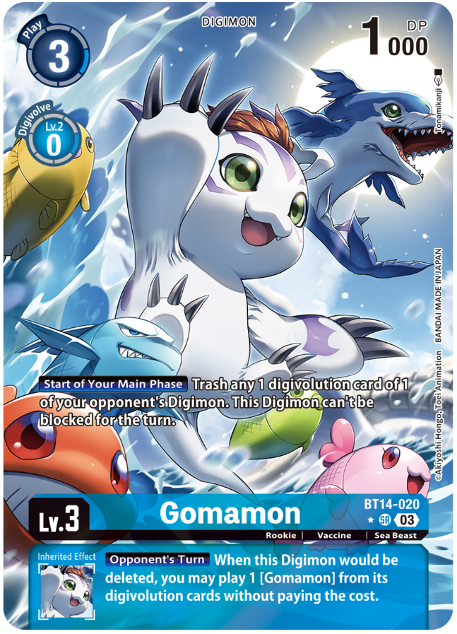 Gomamon (BT14-020) Alternative Art