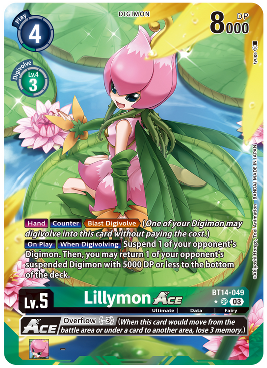 Lillymon ACE (BT14-049) Alternative Art