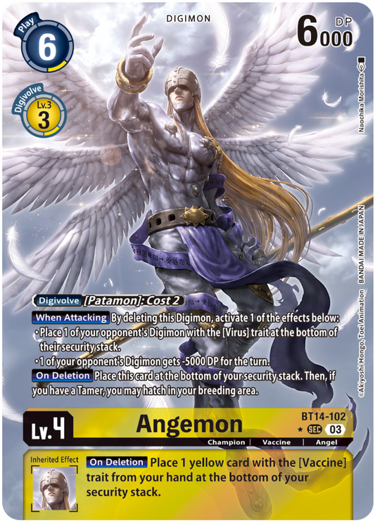 Angemon (BT14-102) Alternative Art