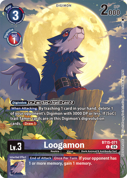 Loogamon (BT15-071) Legend Pack 2024