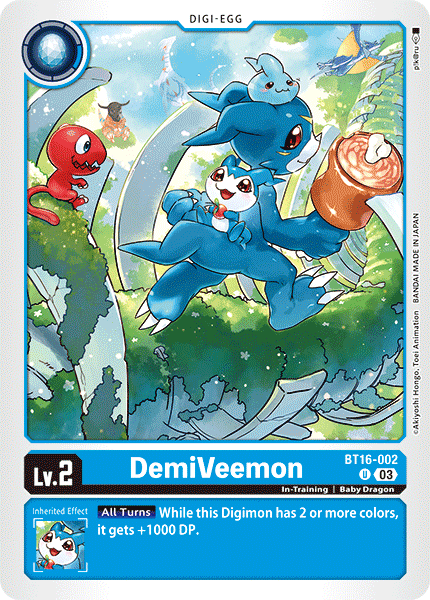 DemiVeemon (BT16-002) Uncommon