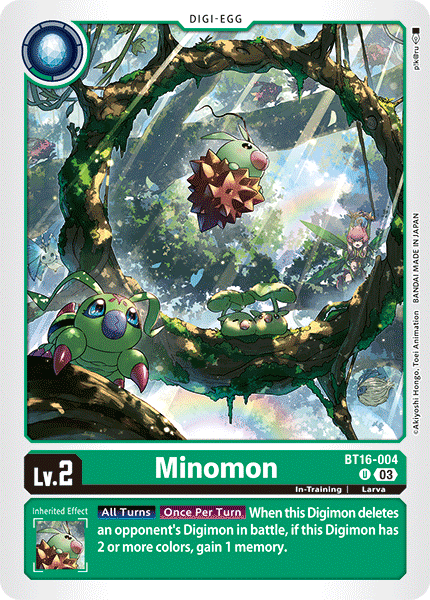 Minomon (BT16-004) Uncommon