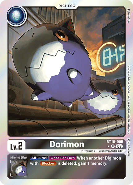 Dorimon (BT16-005) Box Topper