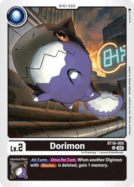 Dorimon (BT16-005) Uncommon