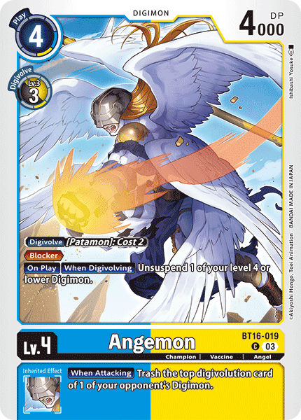 Angemon (BT16-019) Common