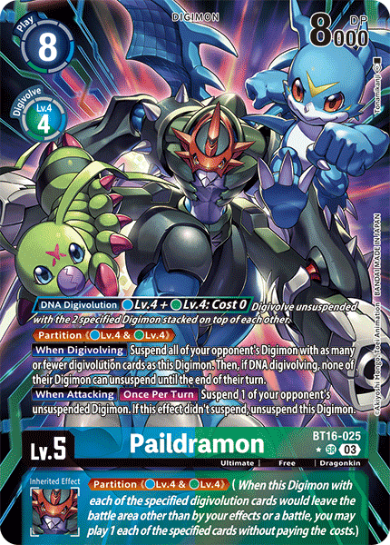 Paildramon (BT16-025) Alternative Art
