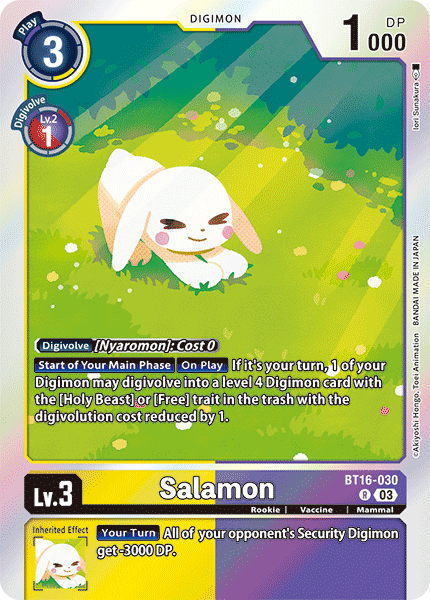 Salamon (BT16-030) Rare