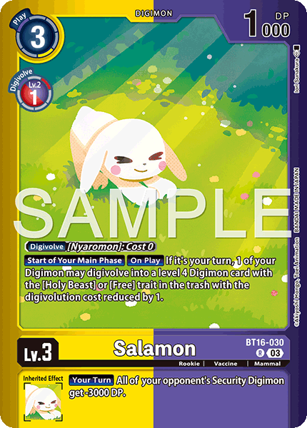 Salamon (BT16-030) Billion Bullet [LM06]